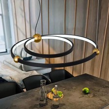 Triolux TRA30071 Eco Ø65 cm LED Avize Sarkıt Orbıt - Işık Rengi 3000K Sıcak Beyaz