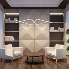 Triolux TRA30038 Eco 120 cm LED Avize Sarkıt Makas - Işık Rengi 3000K Sıcak Beyaz