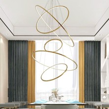 Triolux TRV30307 Pro Ø120 cm LED Avize Sarkıt Lux Mını5 - Işık Rengi 6500K Soğuk Beyaz