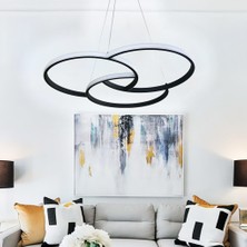 Triolux TRA30032 Eco Ø60 cm LED Avize Sarkıt Üçbağ - Işık Rengi 4000K Doğal Beyaz