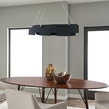 Triolux TRA83010 Eco 83X35 cm LED Avize Sarkıt Kale - Işık Rengi 4000K Doğal Beyaz