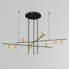 Triolux TRM84007 120 cm LED Avize Sarkıt Lux GU10 - Işık Rengi 3000K Sıcak Beyaz
