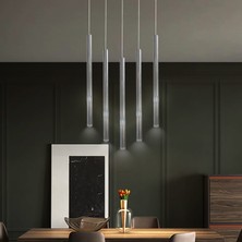 Triolux TRA83051L Eco 5*ø25 mm LED Avize Sarkıt Long Tubo2 - Işık Rengi 6500K Soğuk Beyaz