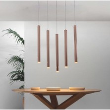 Triolux TRA83000L Eco 5*ø25 mm LED Avize Sarkıt Long Tubo - Işık Rengi 3000K Sıcak Beyaz