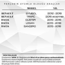 Alpha Auto Part Renault Symbol, Trafic, Dacia Duster,logan Için Anahtar Buton Lastiği