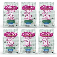 Alice Light & Sterilised Somonlu Karidesli - Kısırlaştırılmış / Kilolu Kediler Için 6x1 kg (6 Adet)