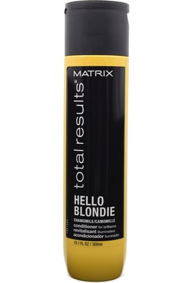 Matrix Biolage Total Results Hello Blondie For Shiny Hair Conditioner For Yellow Hair 300 ml
