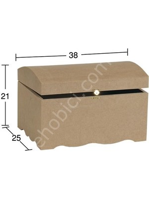 E Hobici  Ahşap Sandık SA-411