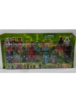 Kembay Minecraft Süper Kahraman Figürleri