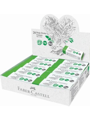 Faber-Castell Doğa Dostu Silgi Dustfree Pvcfree 20'li