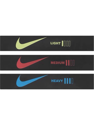 Nike N1006723-013 Mini 3 lü Direnç Lastiği Seti