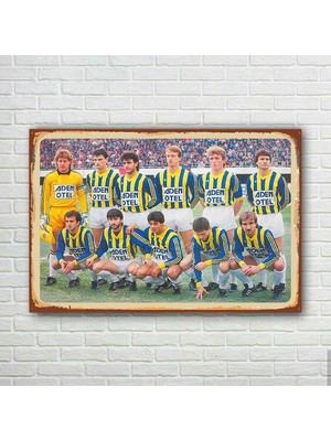 Trend Poster Retro Ahşap Poster