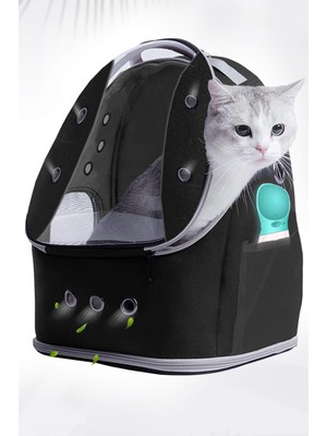 Ksburda Tropheus Çanta Siyah Ufo Kedi ve Köpek Taşıma Çantası 124525200 04872002