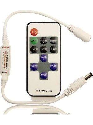Unicon Led Uzaktan Kumandalı Şerit LED Dimmer LED Işık Kontrolü 12V/24V