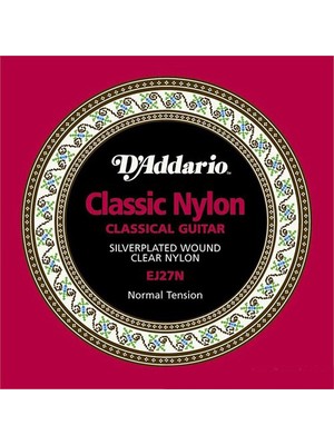 D'Addario EJ27N 4/4 Normal Tension Klasik Gitar Teli