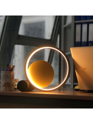 Triolux TRA20200 Eco Ø25 cm LED Masa Lambası Solar Eclıpse - Işık Rengi 4000K Doğal Beyaz