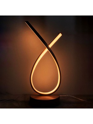 Triolux TRA20199 Eco 50 cm LED Masa Lambası Alev Dansı - Işık Rengi 3000K Sıcak Beyaz