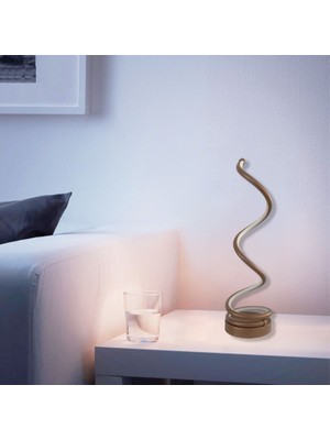 Triolux TRA20198 Eco 55 cm LED Masa Lambası Spıral - Işık Rengi 3000K Sıcak Beyaz