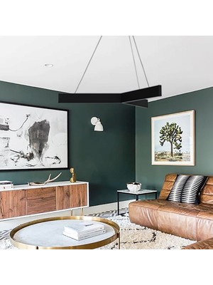 Triolux TRA61131 Eco Ø70 cm LED Avize Sarkıt Y Quınze - Işık Rengi 3000K Sıcak Beyaz