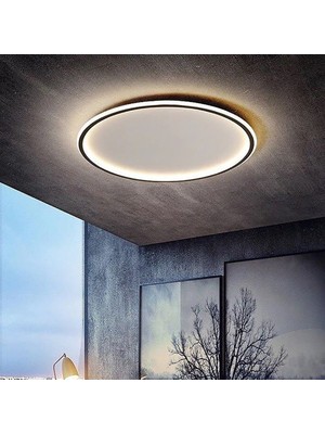 Triolux TRA54105 Eco Ø60 cm LED Avize Plafonyer Basıs - Işık Rengi 3000K Sıcak Beyaz