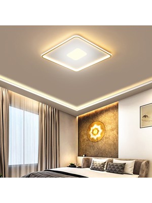 Triolux TRA54100K Eco 40*40 cm LED Avize Plafonyer Basıs - Işık Rengi 4000K Doğal Beyaz