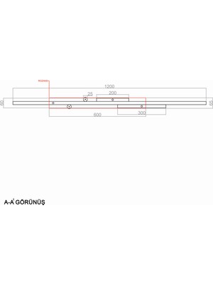 Triolux TRA32046 Eco 120 cm LED Avize Sarkıt Mıxte - Işık Rengi 3000K Sıcak Beyaz