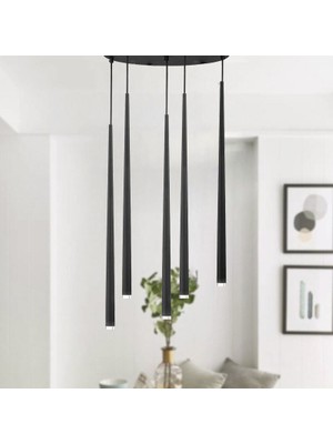 Triolux TRA83021Y Eco 5*52 cm LED Avize Sarkıt Tray Clarıon - Işık Rengi 6500K Soğuk Beyaz