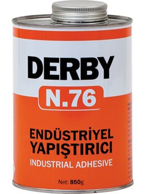 Derby N.76 Endüstriyel Kontakt Teneke Yapıştırıcı 800 gr