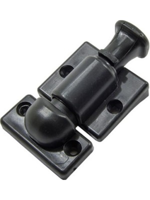 OKÇU KARDEŞLER YAPI MARKET Cam Balkon Kilidi Çocuk Emniyetli Siyah 2 Adet + 8 Adet Vida