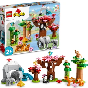 Duplo® Vahşi Asya Hayvanları 10974 - 2 Yaş ve Üzeri Çocuklar Için Vahşi Hayvan Oyuncak Yapım Seti (117 Parça)