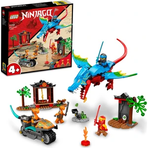 NINJAGO® Ninja Ejderha Tapınağı 71759 - 4 Yaş ve Üzeri için bir Ninja Rol Yapma Oyuncağı İçeren Oyuncak Yapım Seti (161 Parça)