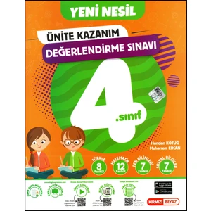 Kırmızı Beyaz Yayınlar 4.Sınıf Ünite Kazanım Değerlendirme Sınavı
