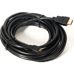 5 Metre Mikro HDMI Kablo Micro HDMI To HDMI Kablo 5m Tip-D HDMI