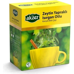 Zeytin Yaprağı Isırgan Otlu Karışık Bitki Çayı 60'lı 120 gr