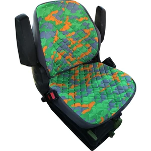 Binbir Trend John Deere Traktör Koltuk Kılıfı- Yeşil Kamuflaj - Ithal Impertex