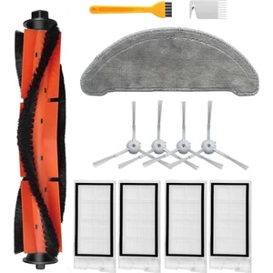 Roidmi Eve Vacuum Mop Uyumlu Yedek Fırça Filtre Mop Seti-12 Parça