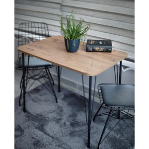 Wood İdea 60X90 Atlantik Çam Yemek Masası,mutfak Masası,balkon Masası