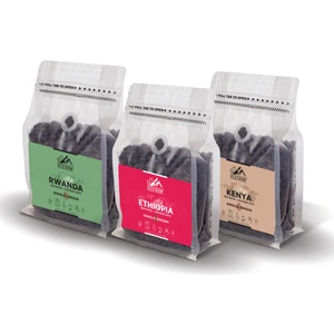 Coffee Works Afrika Filtre Kahve Seti Etiyopya - Kenya - Ruanda 3x250 gr