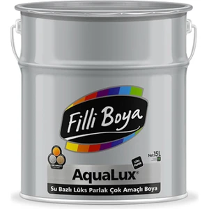 Filli Boya  Aqualux Çok Amaçlı Ahşap Metal Cam Plastik Seramik Boyası 2.5lt Kanyon