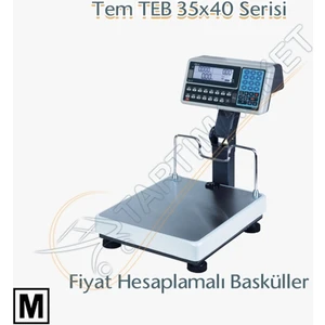 Meb 35X40 Katlanır Boyunlu  Hesaplamalı Baskül