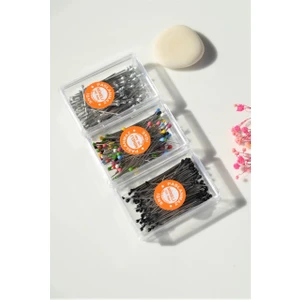 Tesettür Için Kutulu Toplu Iğne Üçlü Set