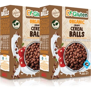 Dr. Gluten Dr.gluten Organik Glutensiz Çıtır Tahıl Topları 200 G x 2 Adet