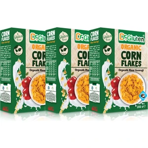 Dr. Gluten Dr.gluten Organik Glutensiz Mısır Gevreği 200 G x 3 Adet