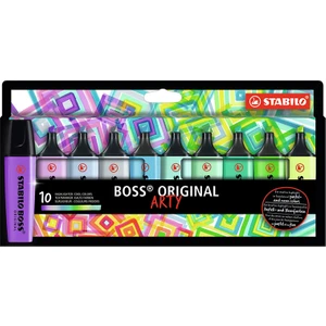 Boss Original Arty Soğuk Renkler Işaretleme Kalem Seti 10'lu