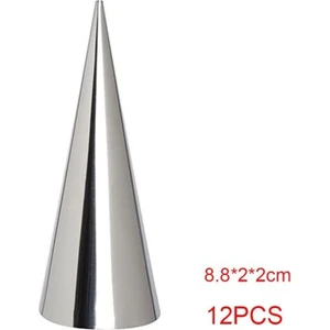 12'li Kuruvasan Kornet Huni Şeklinde Hamur Kalıbı