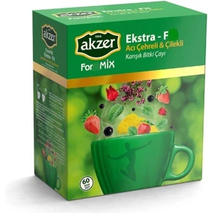 For Mix Acı Çehreli Çilekli Karışık Bitki Çayı 60LI 90GR