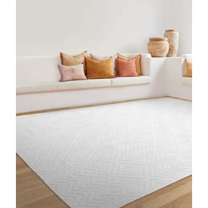 Koza Halı Sand Krem Ekru Halı 65544A 117 x 180