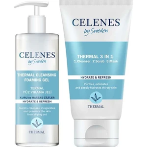 Celenes By Sweden Thermal 3in1 Peeling - Maske - Temizleyici 150 ml Tüm Ciltler