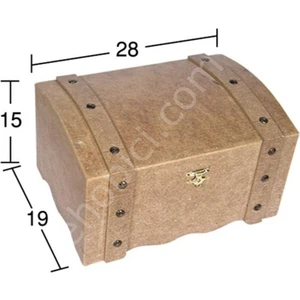 E Hobici  Ahşap Sandık SA-410