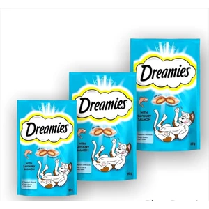 Dreamis Somonlu Kedi Ödülü 60 gr x 3 Adet